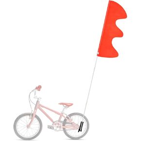 علم الدراجة مع القطب للسلامة 6 أقدام أعلام ترايك برتقالية علم الذهاب كارت علم سلامة الدراجة علم تلسكوبي قطب العلم الترابية دراجة العلم جبل تحذير العلم للتنقل سكوتر كاياك العلم قابل للتعديل مقاوم للماء in Kuwait