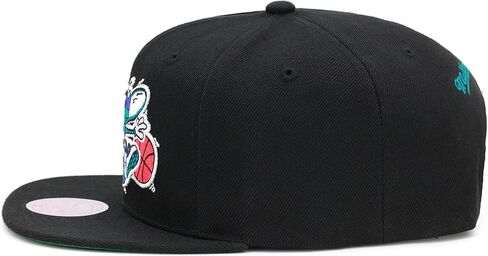 قبعة ميتشل آند نيس شارلوت هورنتس NBA Core Basic Snapback قبعة قابلة للتعديل HWC - أسود in Saudi Arabia