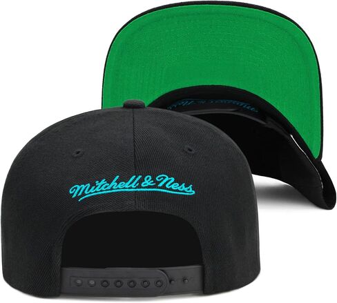 قبعة ميتشل آند نيس شارلوت هورنتس NBA Core Basic Snapback قبعة قابلة للتعديل HWC - أسود in Saudi Arabia