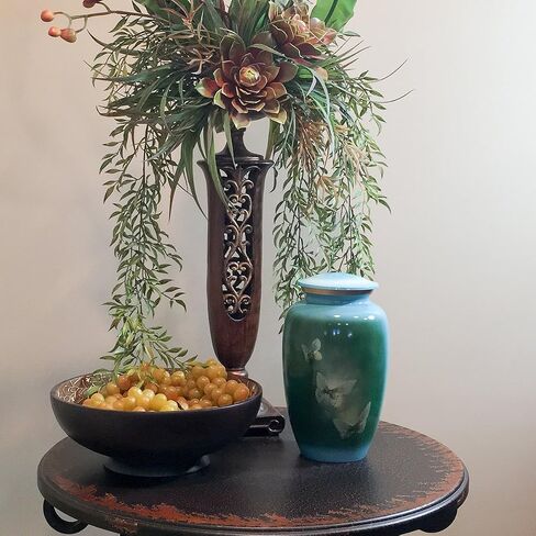Butterflies in Flight Keepsake Urn for Ashes - Small Size - NOT Intended for Full Cremation Ash Quantity in Saudi Arabia