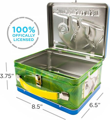 AQUARIUS Wonderful Wieners Fun Box - Sturdy Tin Storage Box with Plastic Handle & Embossed Front Cover - Collectible Gift for Kids, Teens & Adults in Saudi Arabia