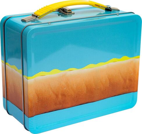 AQUARIUS Wonderful Wieners Fun Box - Sturdy Tin Storage Box with Plastic Handle & Embossed Front Cover - Collectible Gift for Kids, Teens & Adults in Saudi Arabia