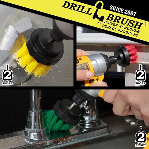 Cleaning Supplies - Tub - Bathroom Accessories - Scrub - Baby Bath Tub - Bath Mat - Shower Curtain - 2-inch Diameter Kitchen/Bath Scrub Brush Kit - Leather Cleaner - Kitchen Cleaner - Glass Cleaner in Kuwait