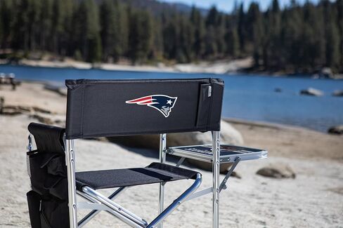 طاولة جانبية رياضية من PICNIC TIME NFL، للشاطئ، كرسي تخييم للبالغين، مقاس 19 × 24 × 33، أحمر in Kuwait