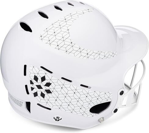 RIP-IT | Vision Classic Softball Batting Helmet 2.0 | Pinstripe | Lightweight Women's Sport Equipment in Kuwait