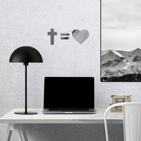 Decal Stickers of Christian The Cross Equals Love (White) (Set of 2) Luxury Weatherproof Vinyl Decal Stickers for Laptop Desktop Smartphone Car Dirt Bike Wall Room Mason Jar - ANDstic019191WH in Saudi Arabia