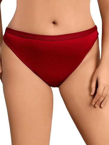 OYOANGLE Women's Plus Size Low Rise Crisscross Back Cut Out Panties Solid Casual Brief Underwear in Saudi Arabia