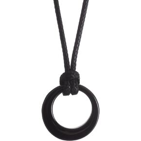 Sacina Gothic Boho Black O Ring Choker Necklace, Black Choker, Boho Necklace, Gothic Choker Necklace, Y2k Necklace, Christmas Jewelry Gift For Women