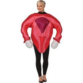 Rasta Imposta Uterus Costume Female Womb Womens Halloween Dress Up Cosplay Party Costumes, Adult One Size