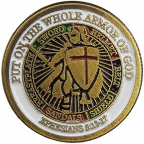 Armor Of God Ephesians 6:13-17 Lapel Pin