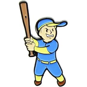 Fallout Collectibles | Vault Boy Big Leagues Perk Collector’s Edition Enamel Pin