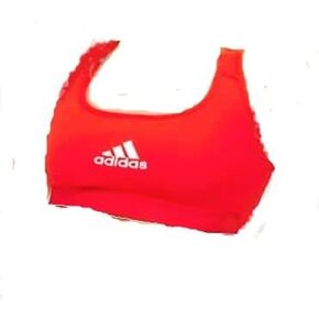 Adidas Women's Training Bra, Vivid Red/White, LAC
