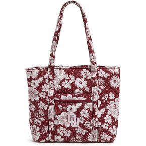 Vera Bradley Cotton Collegiate Vera Tote Bag (Multiple Teams Available) in Saudi Arabia