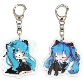 Inc. - Set of 2 Hatsune Miku Vocaloid Acrylic Keychain v1