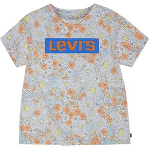 Levi's® Girl's Dropped Shoulder Boxy Tee (Big Kids)