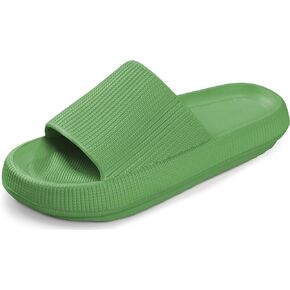 HappySmile Cloud Slides,Arch Support Sandals Women,Open Toe Soft Slides for Women and Men,Extremely Comfy Pillow Slides (7-8Women/5.5-7Men, Avocado Green, Large) in Saudi Arabia