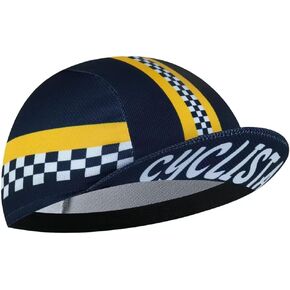 Corsehild Cycling Cap for Man and Woman-Cycling Hat Under Helmet-Polyester Breathable Sweat Absorbent