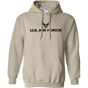 zerogravitee Air Force Hooded Sweatshirt in Sand