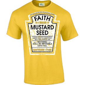 Hip Together Faith as a Grain of Mustard Seed Christian Parody T-Shirt