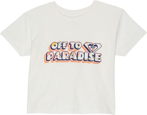 Roxy Girl's Off to Paradise T-Shirt (Little Kids/Big Kids) in Saudi Arabia