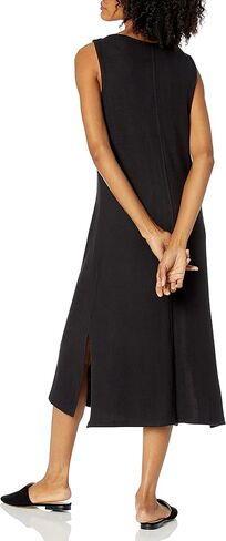 Amazon Essentials Women's Cozy Knit Sleeveless Bateau Neck Midi Dress (Previously Daily Ritual) in Saudi Arabia