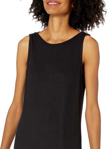 Amazon Essentials Women's Cozy Knit Sleeveless Bateau Neck Midi Dress (Previously Daily Ritual) in Saudi Arabia