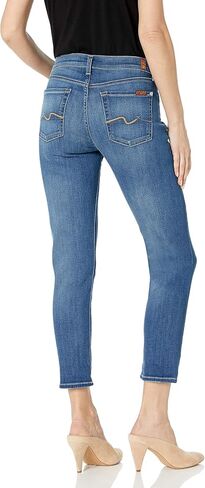7 For All Mankind Women's Destroyed Josefina Boyfriend Mid Rise Jeans in Saudi Arabia