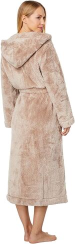 SKIN Women's Wynter Hooded Robe Dusty Pink in Kuwait