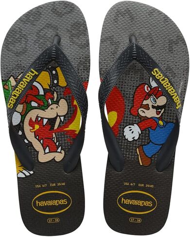 Havaianas Men's Unisex Mario Bros Flip Flop Sandal in Saudi Arabia