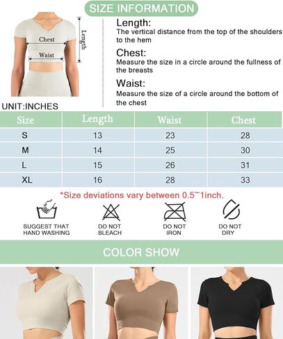 قمصان قصيرة مبطنة للتمرين للسيدات بدون خياطة بأكمام قصيرة وحمالة صدر رياضية لليوجا وياقة على شكل حرف V in Kuwait