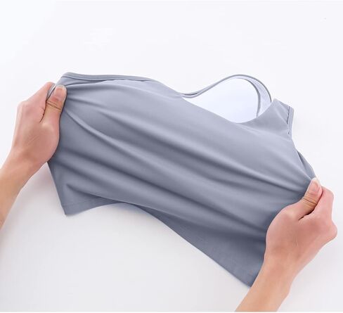 One Shoulder Sports Bra for Women,Medium Support Longline Yoga Bras Workout Tank Tops Running Wear in Kuwait