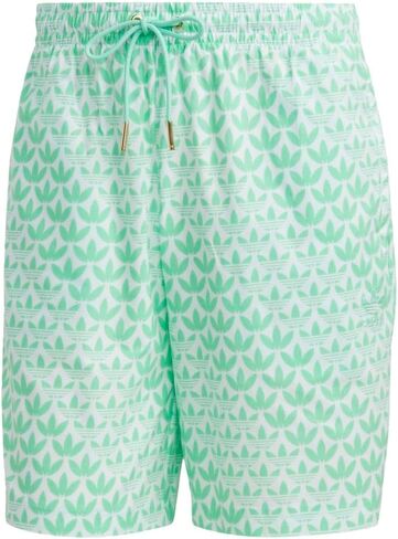 أديداس أوريجينالز Monogram All Over Print Shorts Easy Green 2XL in Saudi Arabia