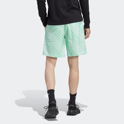 أديداس أوريجينالز Monogram All Over Print Shorts Easy Green 2XL in Saudi Arabia