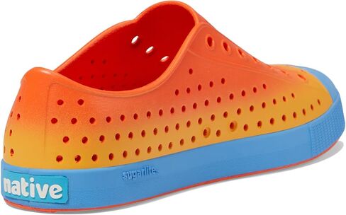 Native Shoes Jefferson Sugarlite Ombre (Big Kid) Laflame Orange/Resting Blue/Laflame Spicy Ombre 4 Big Kid M in Saudi Arabia