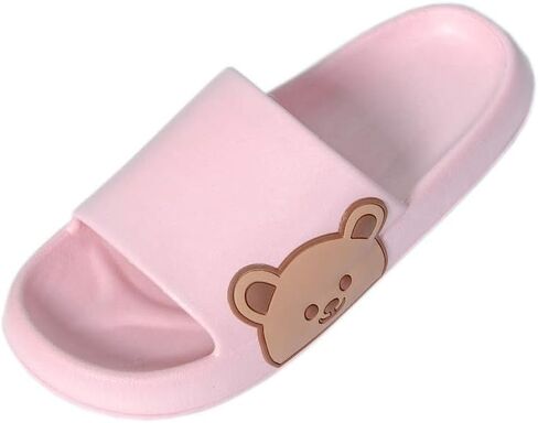 Cute Bear Cloud Slippers for Women and Men Recovery Slides Maternity Outdoor Indoor Sandals House Slides EVA Cushion Comfy Form Slides Light Weight Non Slip Pillow Shoes Beach Sandal Easy to Clean in Saudi Arabia