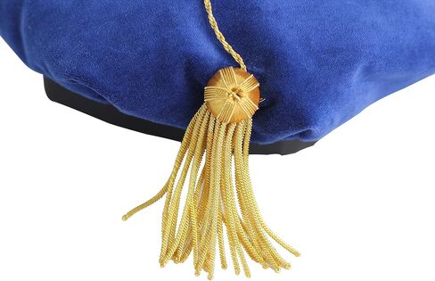 GraduationMall التخرج دكتوراه تام المخملية مع شرابة السبائك الذهبية in Kuwait