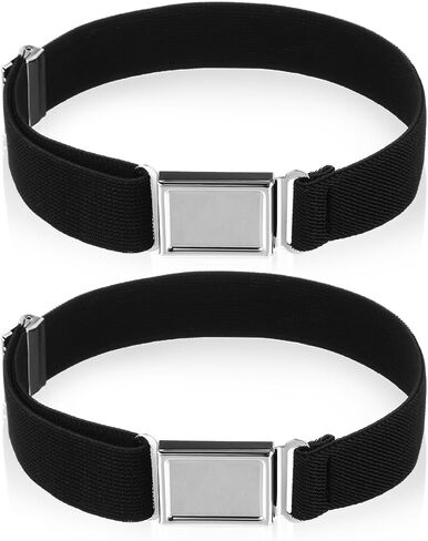 AGFELO Kids Magnetic Belt Adjustable Elastic Belt with Magnetic Buckle for Boys Girls Daily Use in Kuwait