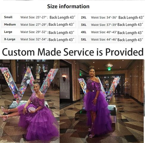 Women's Tiered High Low Maxi Tutu Skirt Puffy Custom Made Mesh Engagement Elastic Waist Irregular Mesh Evening Half Dress in Saudi Arabia