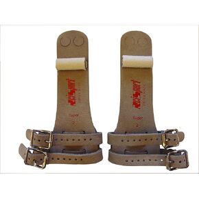 Reisport Men's Ring Gymnastic Grips, Premium Leather Grip with Hook & Loop Closure for Secure Grip, Safe Hand Grip, Hand Wraps for Advanced Gymnasts