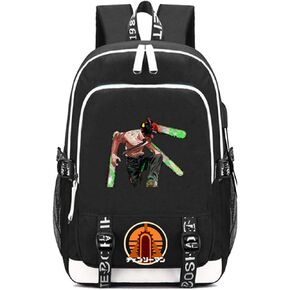 Anime Chainsaw Man Backpack Daypack Student Bag Bookbag School Bag Style H3