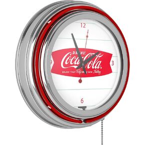 Trademark Coca Cola Refreshing Feeling 14-Inch Diameter Neon Clock