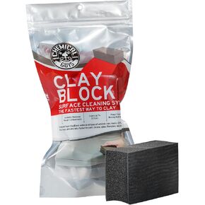 Chemical Guys CLAY_BLOCK_KIT Clay Block V2 and Clay Luber, Clayblock and Clay Super Lube, 16 fl oz