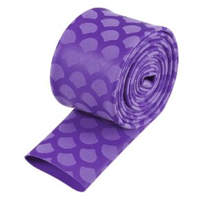 uxcell Heat Shrink Wrap Tubing Sleeve for Fishing Rod Grips Handle, 48mm Flat 3.3ft 2:1 Rate Purple
