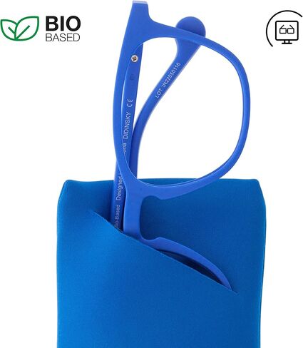 readers presbyopia reading glasses anti blue light for men and women. Rubber touch, flexible temples and anti-reflective lenses. Klein +3.0 - TATE BIO in Saudi Arabia