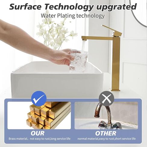 Matte Black Bathroom Facuet Single Handle Tall Vessel Sink Faucet One Hole Aerator Spout Modern Commercial Sink Facuet Vanity Basin Tap with Drain in Saudi Arabia