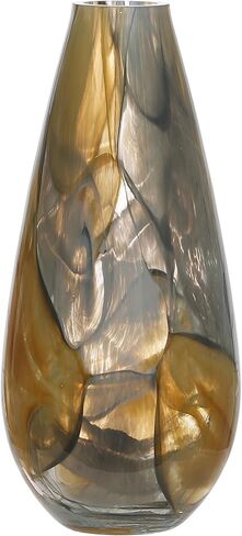 Bloomingville 9.75 Inches Art Glass Organic Shaped, Multi Color Vase in Saudi Arabia