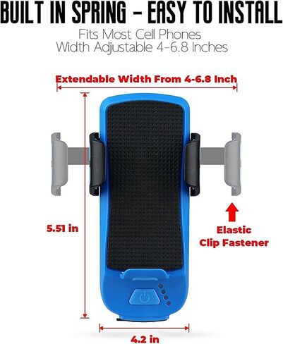 مصابيح أمامية للدراجة GJB، مصباح أمامي LED للدراجة للركوب ليلاً، مصابيح دراجة جبلية قابلة لإعادة الشحن مع 3 أوضاع إضاءة وحامل للهاتف ومنفذ شحن USB، 4000 مللي أمبير/ساعة مقاومة للماء لركوب الدراجات in Kuwait