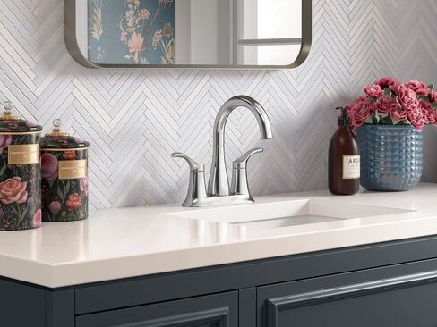 Kohler 27388-4N-BL SIMPLICE® صنبور حوض الحمام Centerset، 0.5 GPM، أسود غير لامع in Saudi Arabia