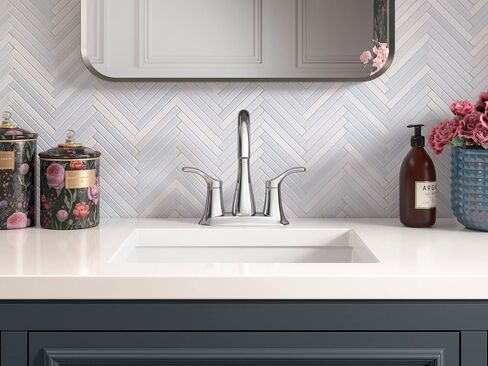 Kohler 27388-4N-BL SIMPLICE® صنبور حوض الحمام Centerset، 0.5 GPM، أسود غير لامع in Saudi Arabia