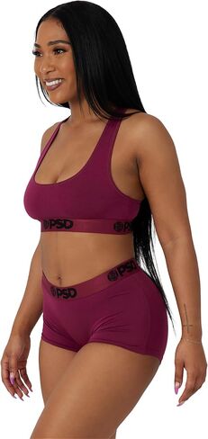 PSD Women's Modal Premium Solid Boy Shorts - Full Coverage Women's Underwear - Comfortable Stretch Panties for Women in Saudi Arabia